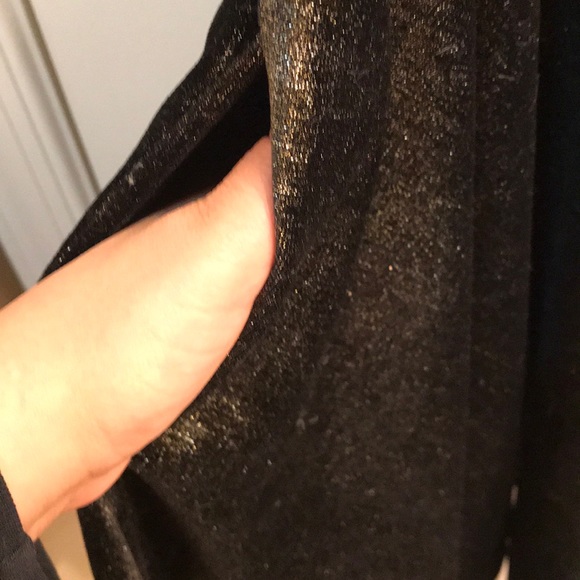 🌷NEW🌷 Free People Gold Black Sparkle Dress - Picture 6 of 10